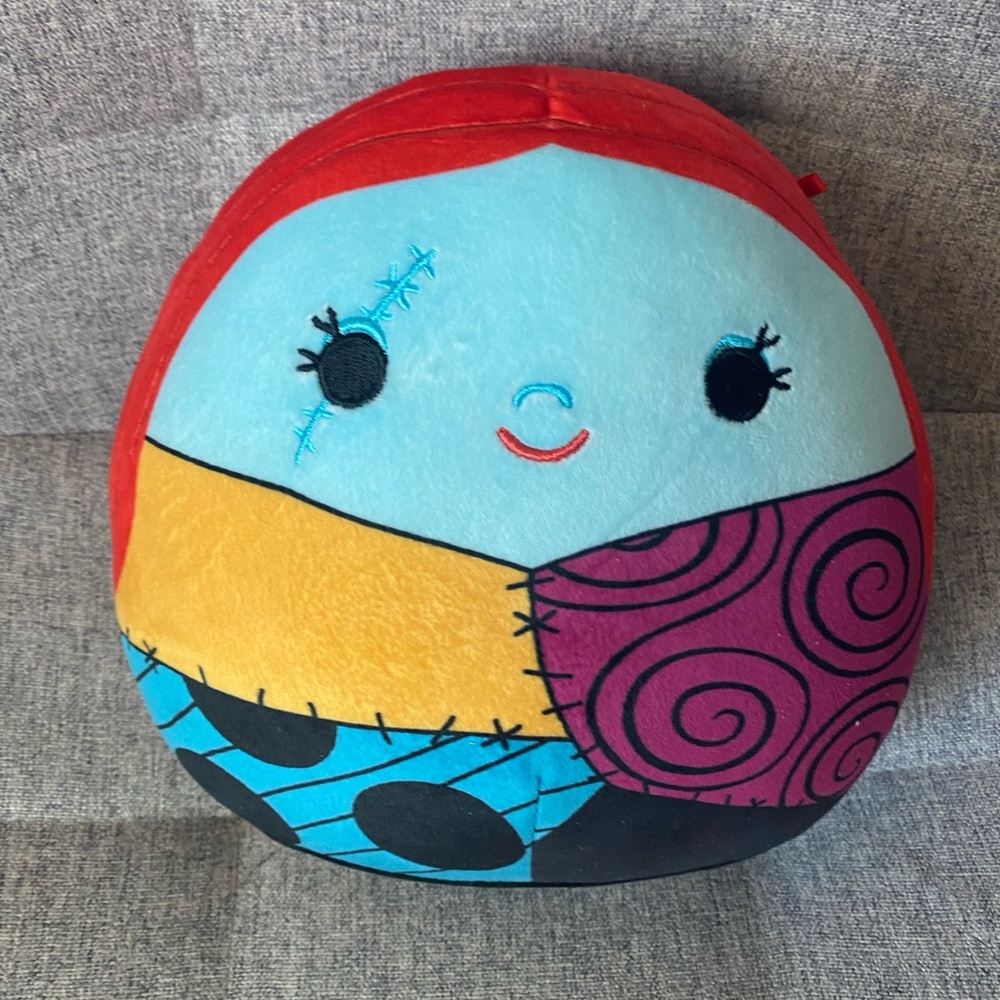 Disney's Sally Squishmallow Nightmare Before Christmas Plush with Black / Blue